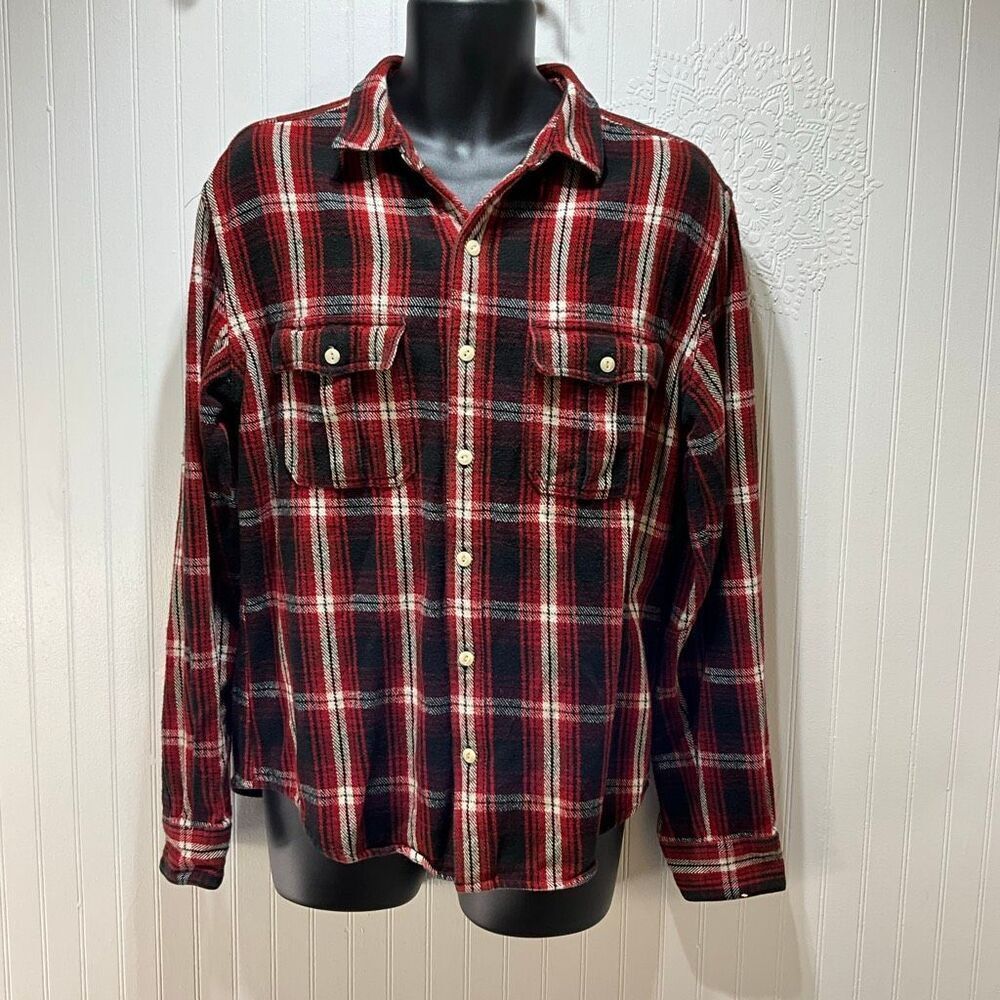 FOSSIL Heavyweight Flannel Shirt